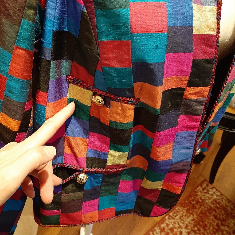 Patchwork Blazer - image 4